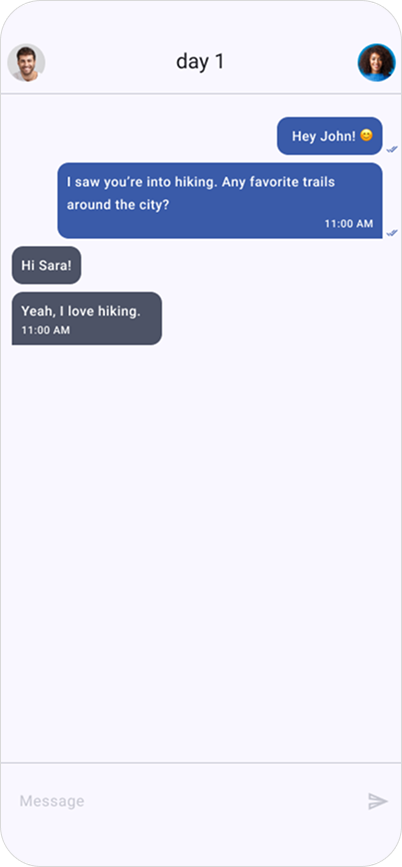 d8ship app chat screen example
